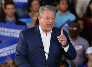 Al Gore provides strong words for grassroots solar but not 'one cent' to help campaign